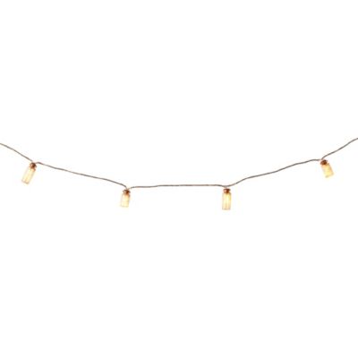 Mini Glass Jar LED String Lights - Bed Bath & Beyond